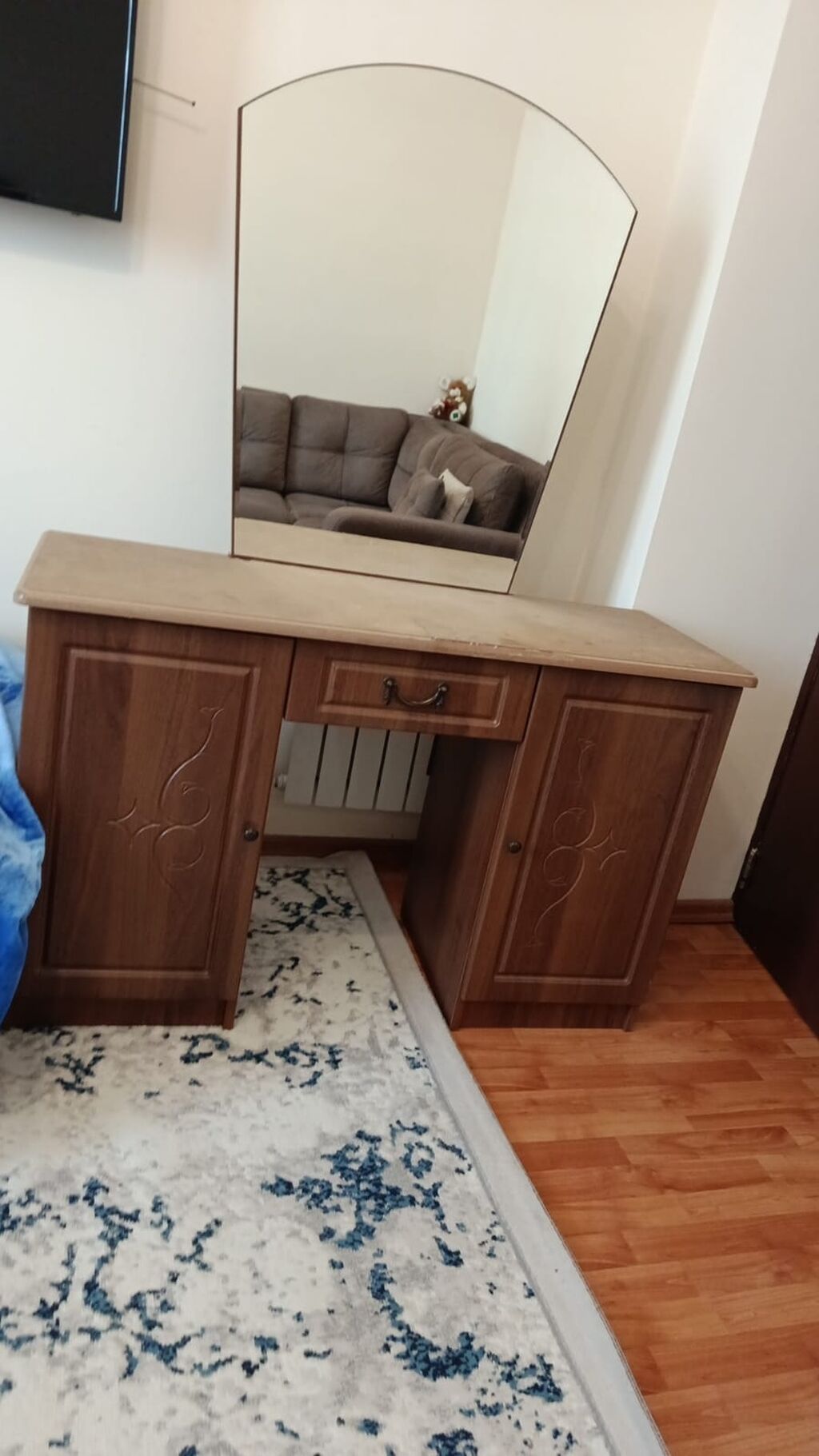 İşlənmiş, Açılmayan, Laminat, Dördbucaq masa — Masalar, Digah