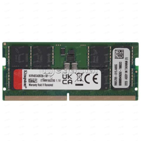 Operativ yaddaş Kingston 32G D5-4800S40 2Rx8 Sodımm (KVR48S40BD8-32) — 339.99 ₼ · Bakı · Sabit diskləri Operativ yaddaş Kingston 32G D5-4800S40 2Rx8 Sodımm (KVR48S40BD8-32) — Bakı