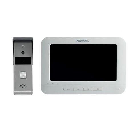 Hikvision DS-KIS205T Grey — Analoq Video Intercom Kit Brend — Bakı