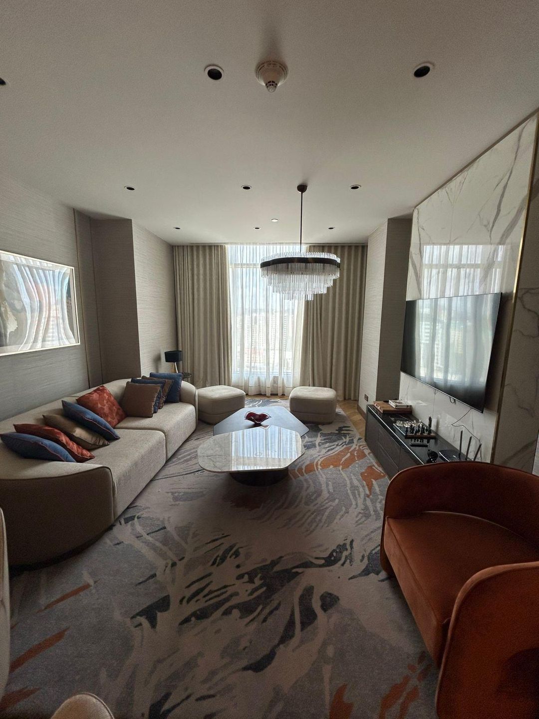 2 otaqlı mənzil, 98 m², Babək prospekti, 3 — Mənzil, Bakı (8)
