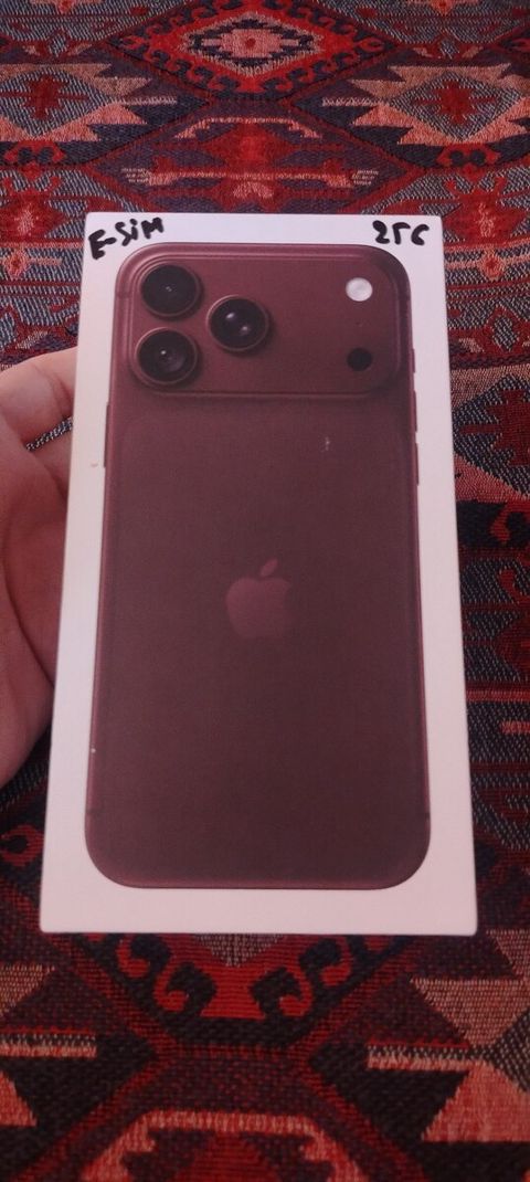 Apple iPhone 18 Pro Max Burgundy 256GB/12GB — Bakı