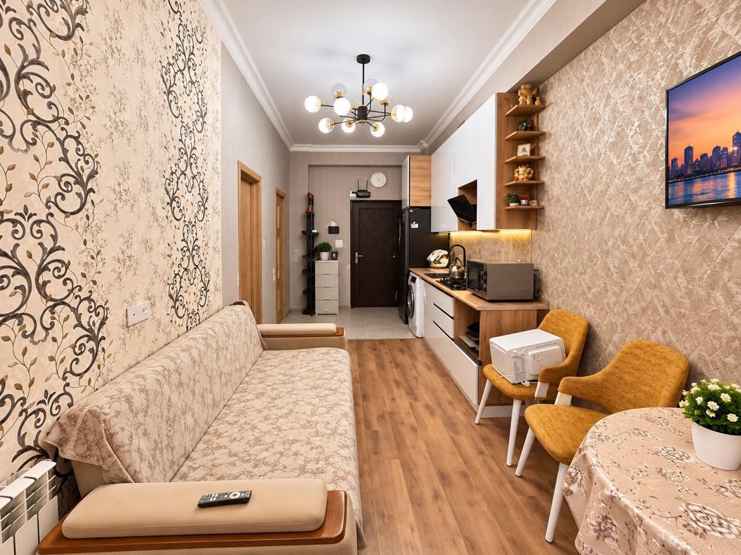 2 otaqlı studiya, 45 m², Balaəmi Dadaşov küçəsi, 1 (Bina 1) (Zümrüd Residence) — Mənzil, Bakı (3)