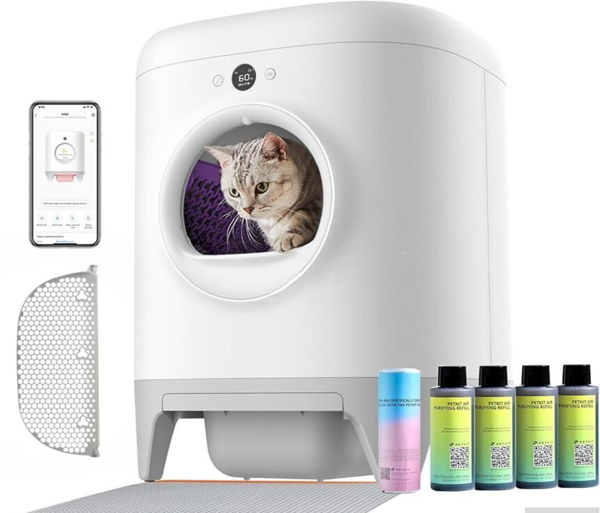 Avtomatik biotualet Petkit Pura X — Mallar, Bakı (2)
