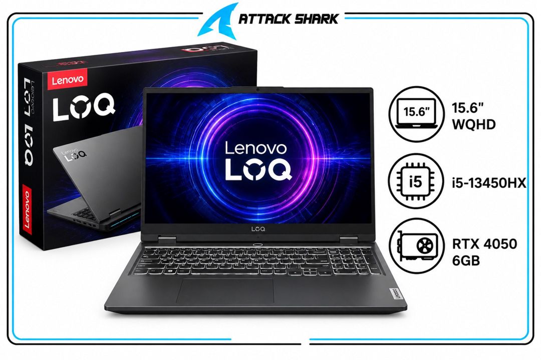 Lenovo loq 15IRX9 (83DV008FRK) i5-13450HX /16.0GB /1x1TB SSD M.2/ RTX 4050 6GB/ 15.6" wqhd /Luna — Noutbuklar, Bakı