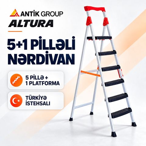 Antik Group Altura nərdivan 5+1 — Bakı