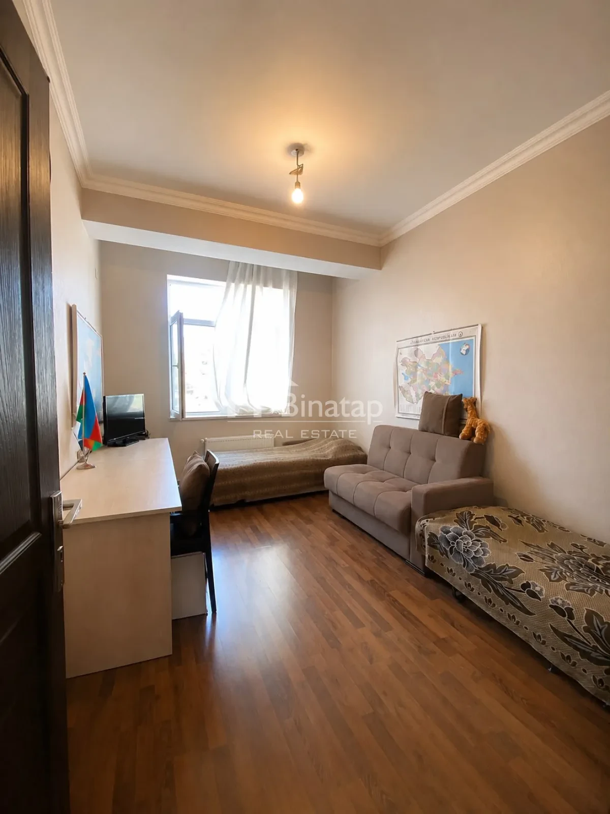 Satılır 1 otaqlı yeni tikili 40 m², İnşaatçılar metrosu, Yasamal rayonu — 128 000 ₼ · Bakı · Mənzil Satılır 1 otaqlı yeni tikili 40 m², İnşaatçılar metrosu, Yasamal rayonu — Bakı
