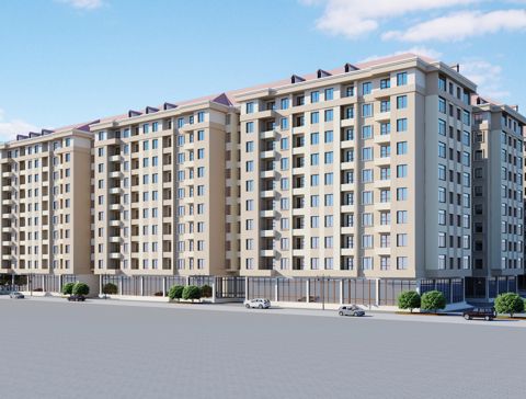 Satılır 2 otaqlı yeni tikili 53.3 m² — Mənzil