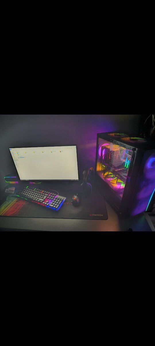 RTX 4070 super 12GB + i7-12700KF Gaming PC — Masaüstü kompüterlər, Bakı