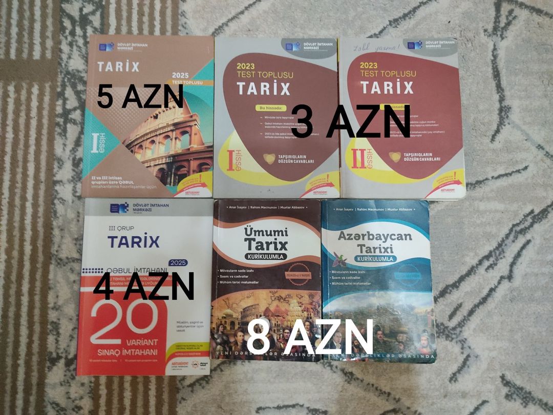 Test topluları — Məktəb və təhsil malları, Bakı (3)
