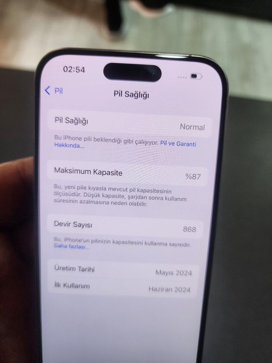 Apple iPhone 15 Pro Natural Titanium 128GB/8GB — Smartfonlar, Bakı (4)
