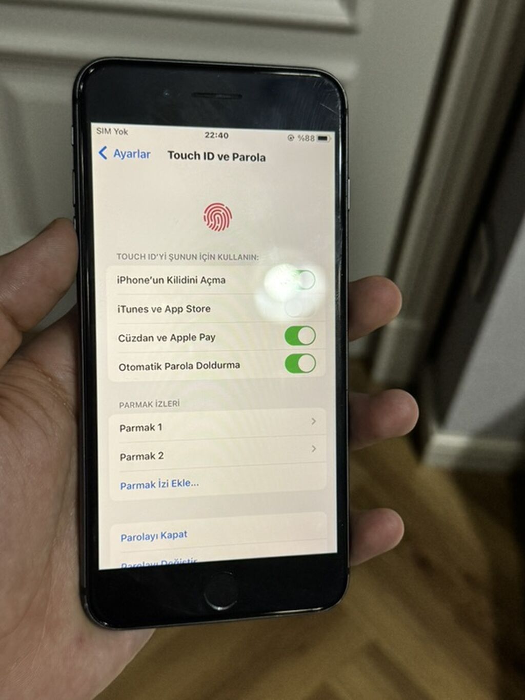 IPhone 8 Plus, 64 GB, Qara, Barmaq izi — Apple iPhone, Bakı (7)