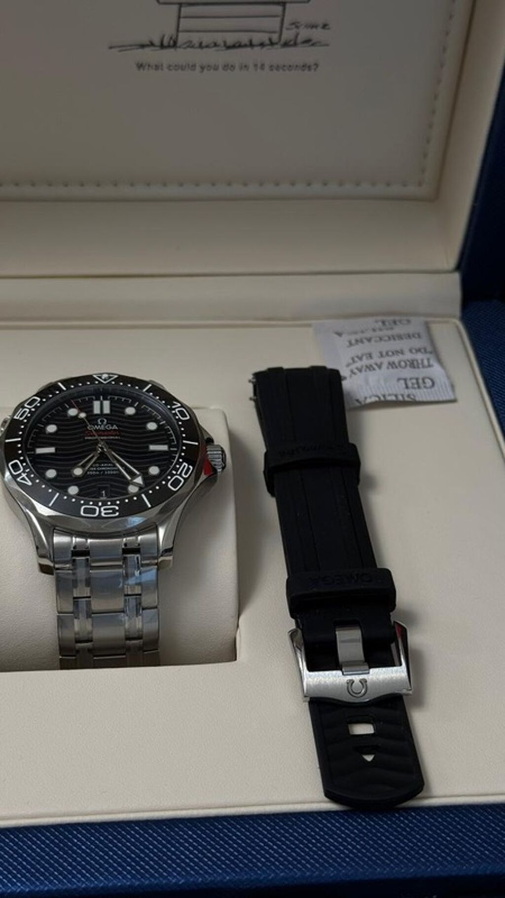 Omega Seamaster Professional Diver 300M – tam set(13,500- 15,000 — Qol saatları, Bakı (2)