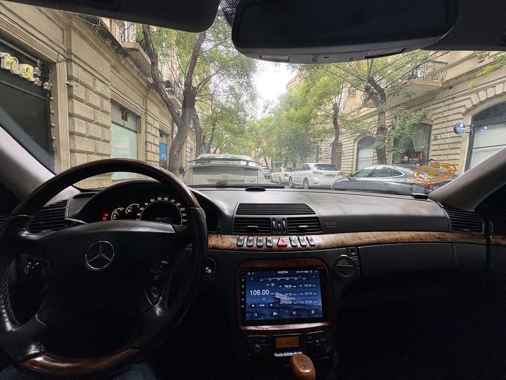 Mercedes S 320, 3.2 L, 2001 il, 310 000 km — Avtomobillər, Bakı (2)