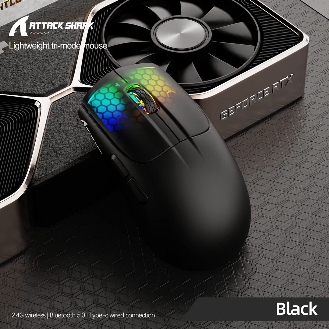 Mouse attack shark X5 – black — Periferik cihazlar, Bakı (4)