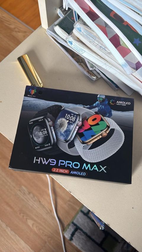 HW9 Pro Max ağıllı saat Xüsusiyyətlər: - 2.2 inch AMOLED ekran — 55 ₼ · Digah · Ağıllı saatlar HW9 Pro Max ağıllı saat Xüsusiyyətlər: - 2.2 inch AMOLED ekran — Digah
