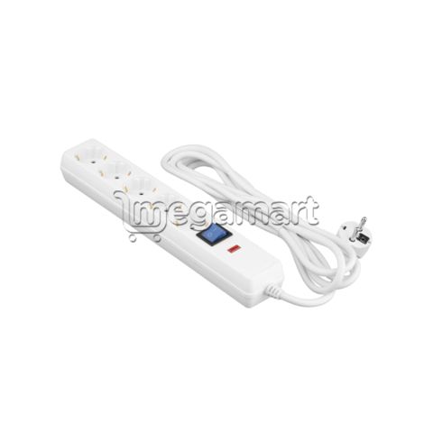 Uzatma kabeli 2E (Surge Protector), 5 Rozetka, 3 m, Ağ (2E-SP515OSM3WH) — 25 ₼ · Bakı · Elektrika Uzatma kabeli 2E (Surge Protector), 5 Rozetka, 3 m, Ağ (2E-SP515OSM3WH) — Bakı