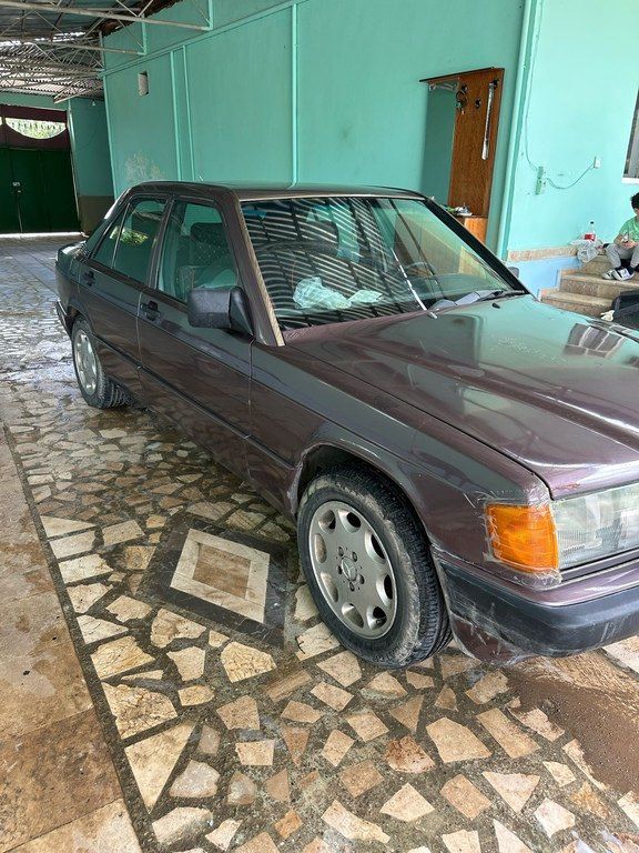 Mercedes 190, 2.0 L, 1991 il, 550 000 km 67-BC-558 — Avtomobillər, Naxçıvan (2)