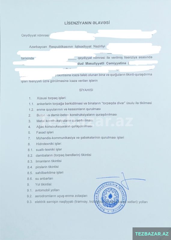 Hazır Biznes Lisenziyalı tikinti şirkəti) — Hazır biznes, Bakı (2)