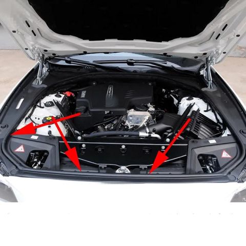 "BMW F10+LCI" arxa kapot rezini — Bakı
