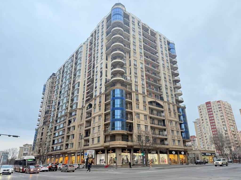 3-otaqlı yeni tikili, Yasamal r., 163 m² — Mənzil, Bakı