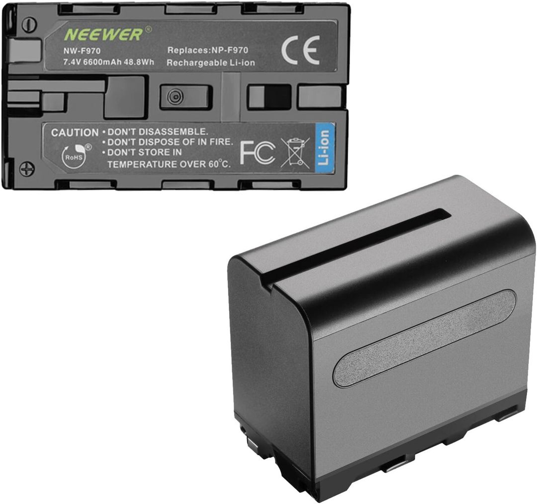 Neewer NP-F970 ikili batareya və adapter dəsti — Foto və video texnikası, Bakı (4)