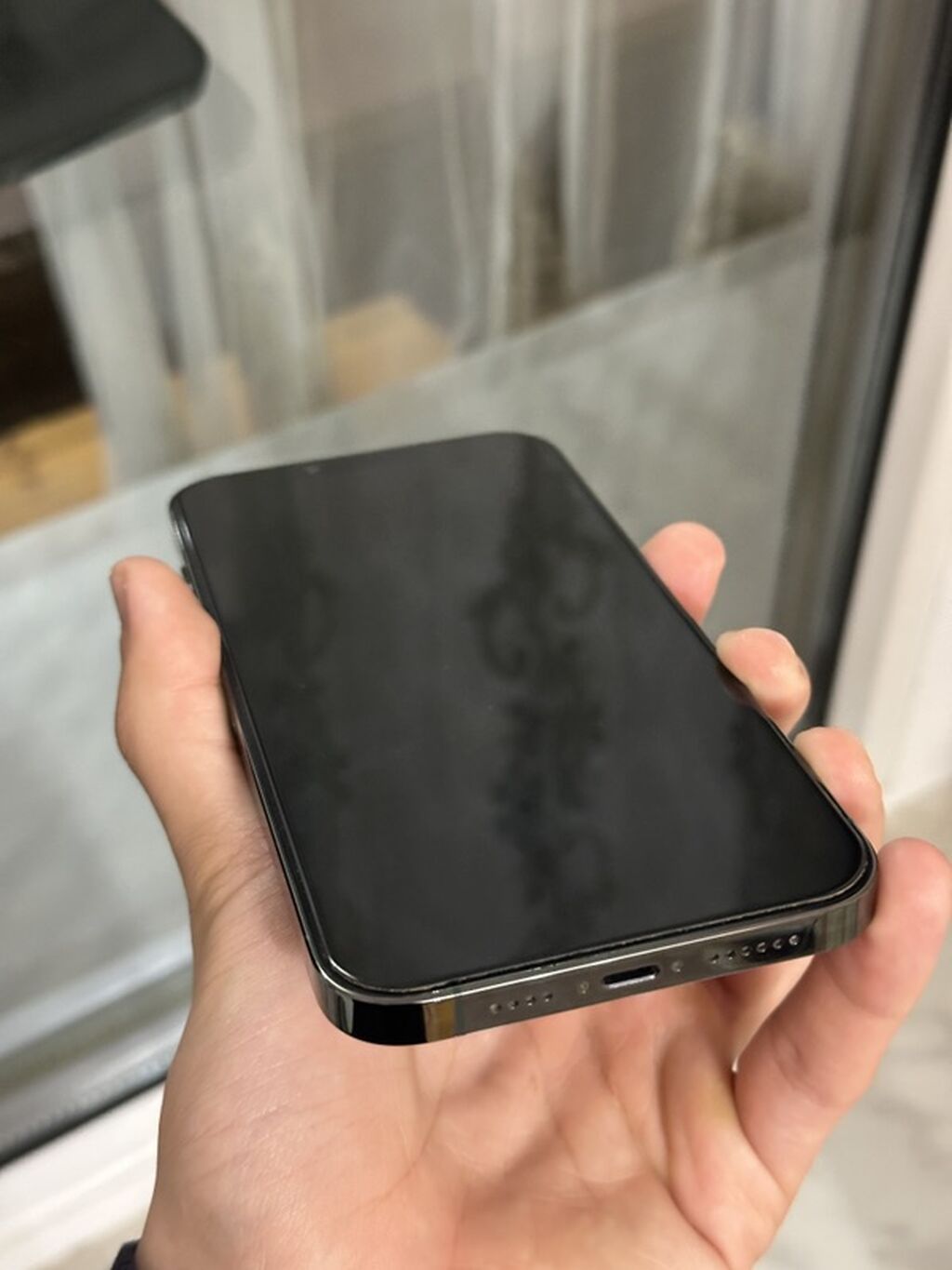 IPhone 13 Pro Max, 256 GB, Alpine Green, Face ID — Apple iPhone, Digah (3)