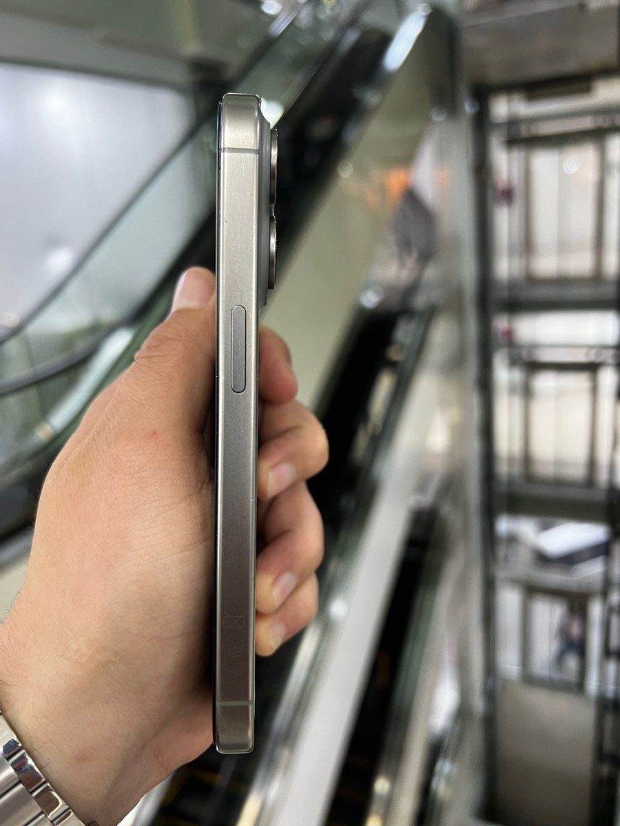 Apple iPhone 15 Pro Natural Titanium 128GB/8GB — Smartfonlar, Bakı (6)