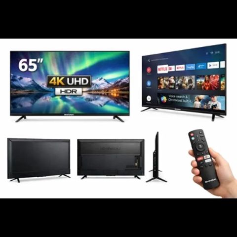 Shivaki 65NUCH900 65 düym 4K UHD Smart TV geniş ekranlı ev əyləncə — Bakı