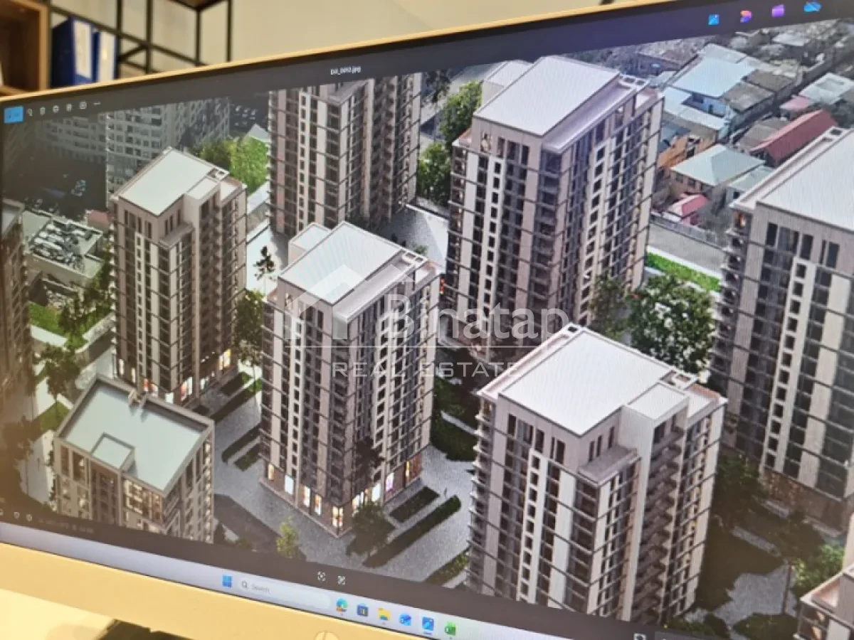 Satılır 3 otaqlı yeni tikili 95.8 m², İnşaatçılar metrosu, Yasamal rayonu — Mənzil, Bakı (5)