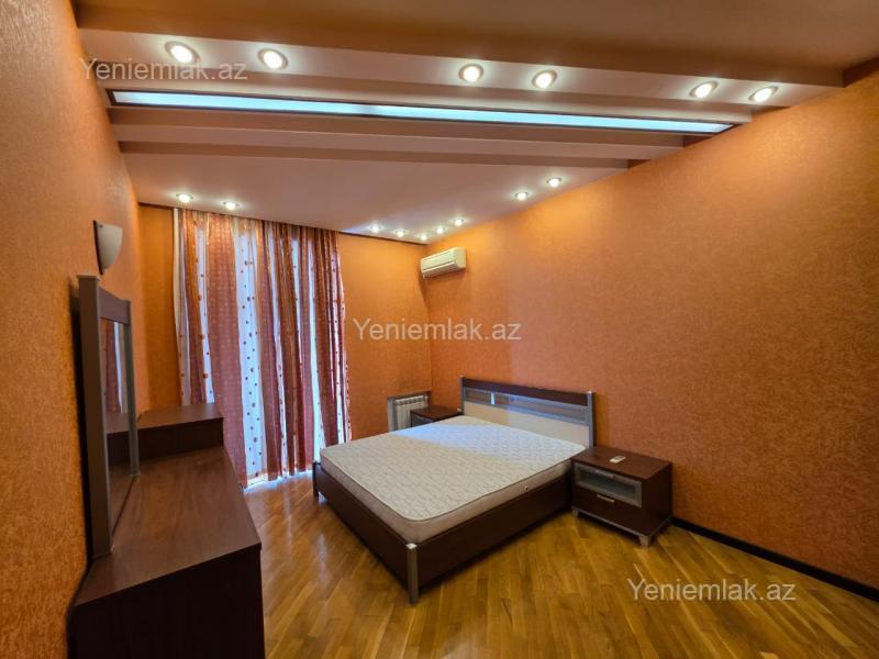Kirayə 3 otaqlı Bina evi menzil (Yeni tikili), 145 m², Nəsimi rayonu — Mənzil, Bakı (9)