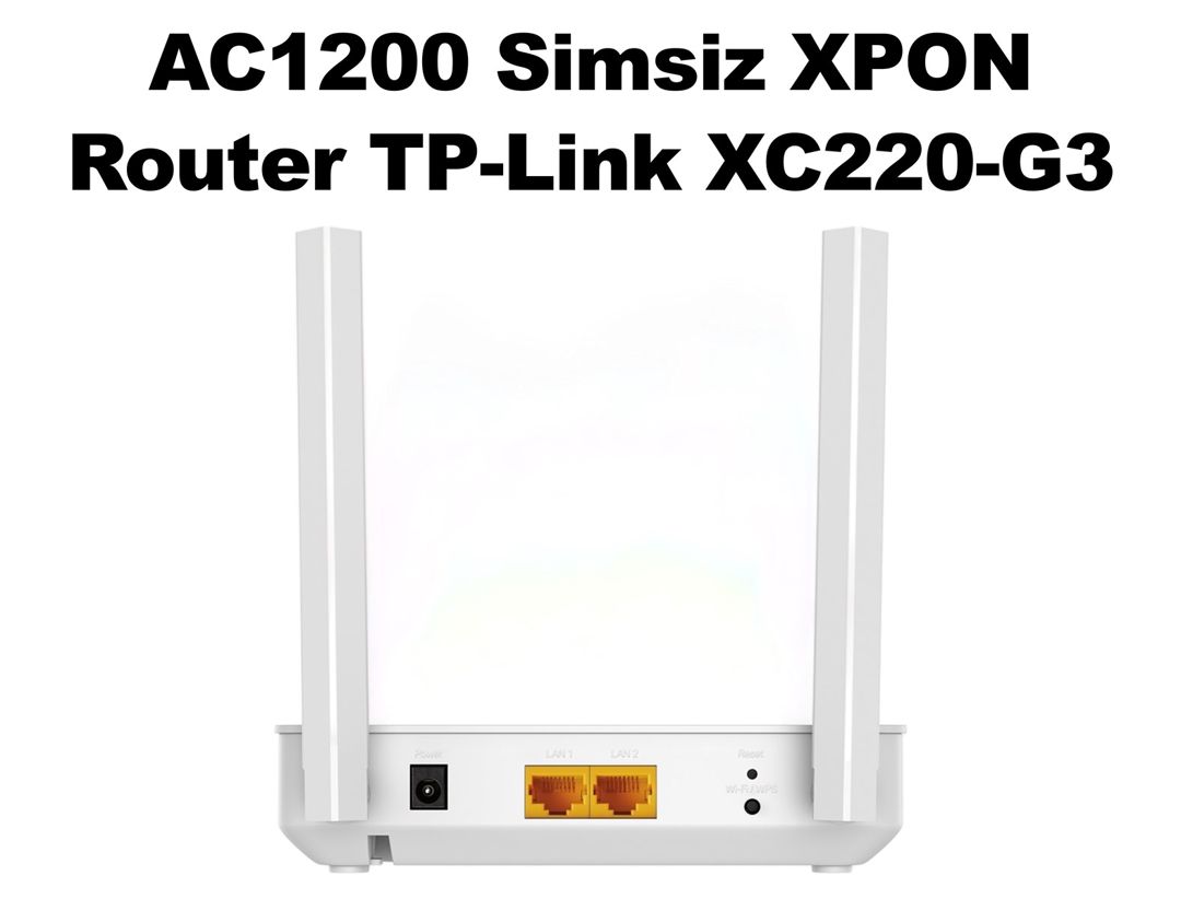 AC1200 Simsiz Xpon Router TP-Link XC220-G3 — Şəbəkə və server avadanlığı, Bakı (2)