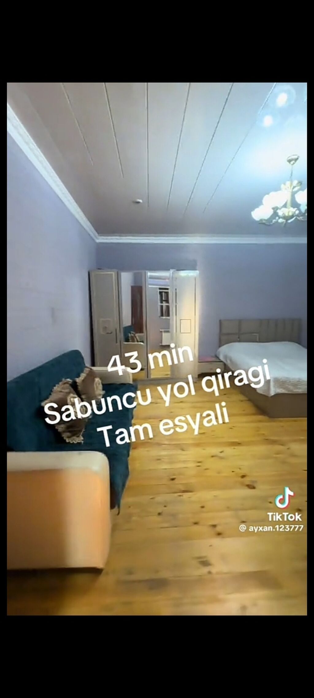 Sabunçu rayonunda, yol qırağında yerləşən, əşyalı yaşam sahəsi — Mənzil, Bakı (4)