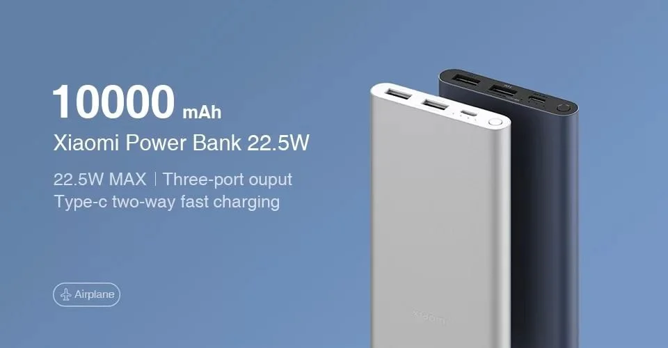 10,000 mAh powerbank, Qara rəng — Elektronika, Bakı (3)