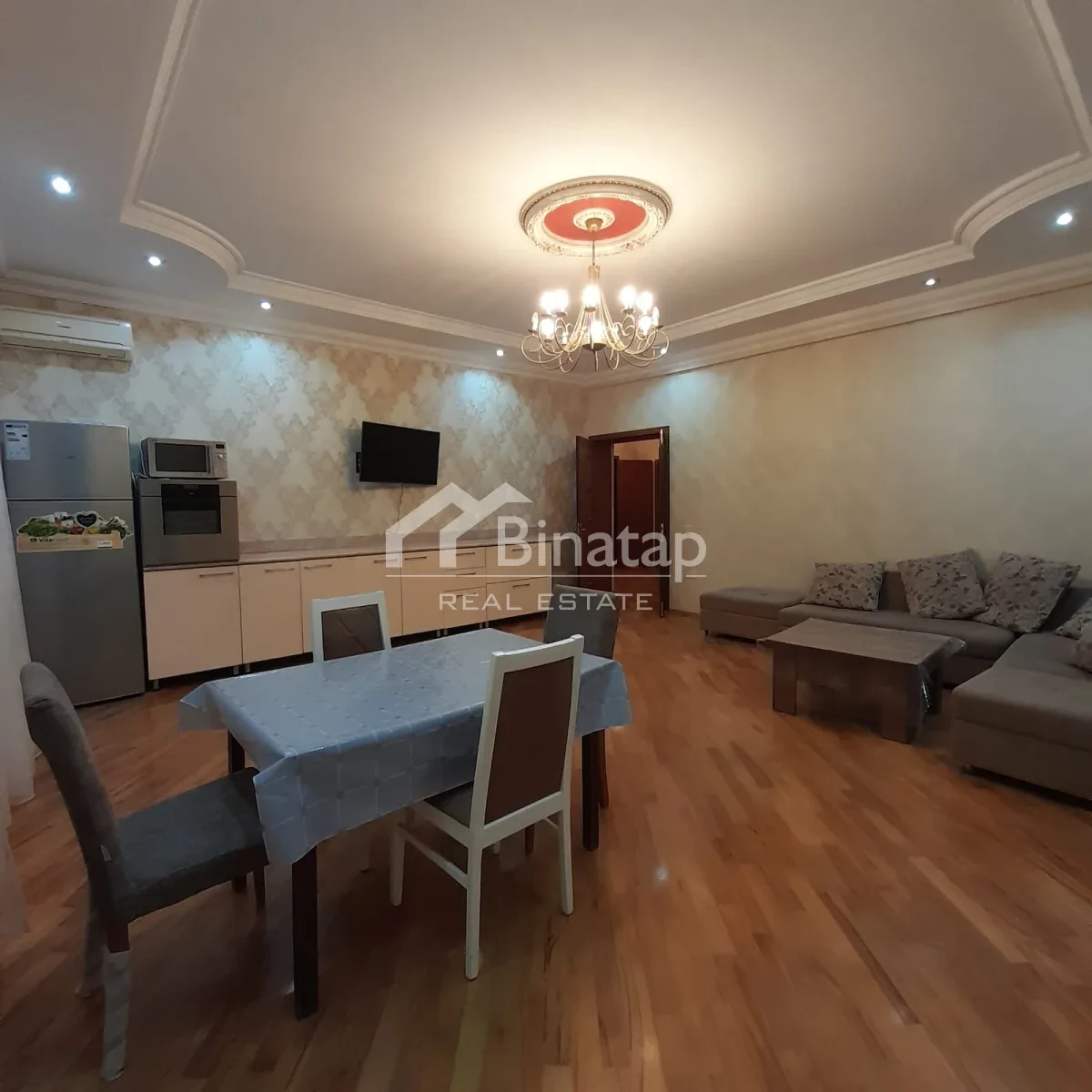İcarəyə verilir 3 otaqlı yeni tikili 100 m², İnşaatçılar metrosu, Yasamal rayonu — Mənzil, Bakı (2)
