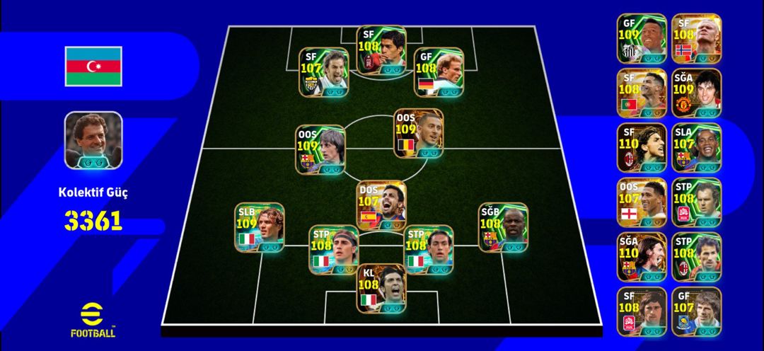 Efootball oyunu — Oyunlar, konsollər və proqramlar, Tərtər