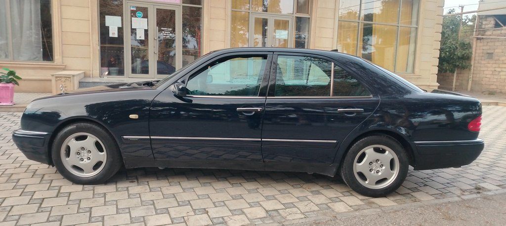 Mercedes E 240, 2.4 L, 1998 il, 328 710 km 77-NZ-349 — Avtomobillər, Bakı (6)
