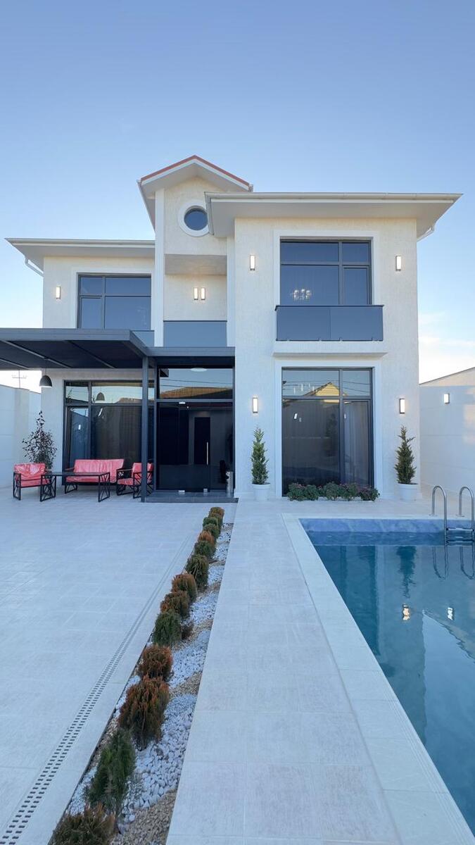 Satılır 5 otaqlı həyət evi/bağ evi 240 m² — Ev, villa, Bakı (2)