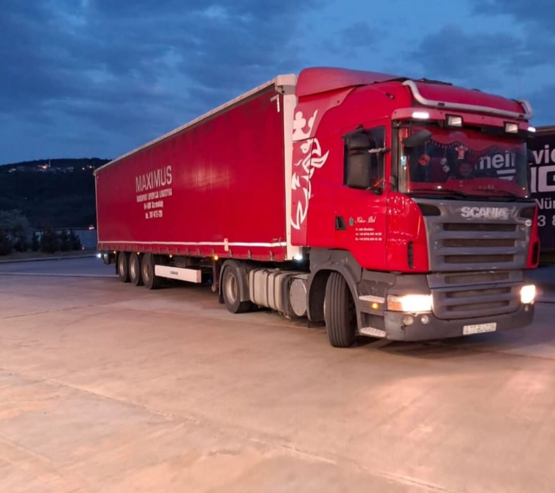 Qoşqu Scania R 420, 2008 il 99-ZG-526 — Yük avtomobilləri və qoşqular, Bakı