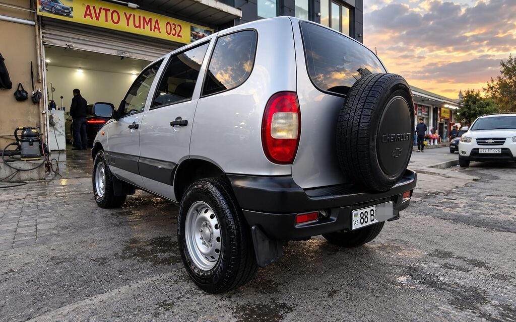 Chevrolet Nıva 1.7 2009 4x4 Mator, karobka və mostlar əla — Avtomobillər, Bakı (3)