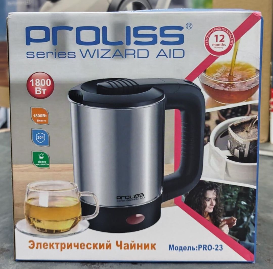 Elektrikli mini çaynik/ Kettle Proliss PRO-23 — Ev texnikası, Bakı (4)