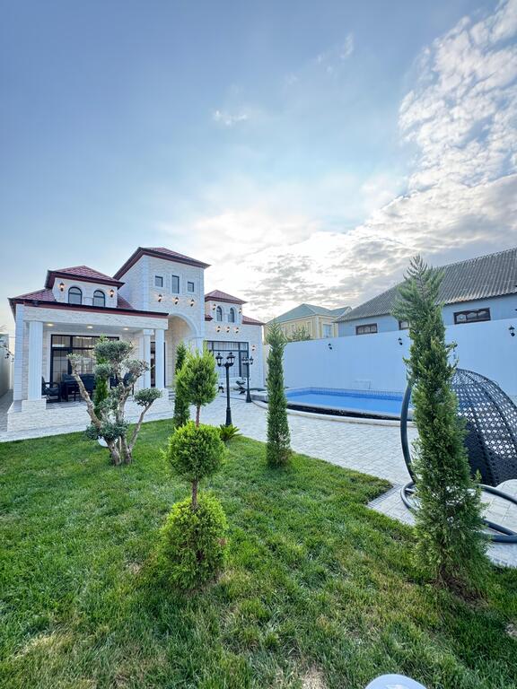 Satılır 5 otaqlı həyət evi/bağ evi 240 m² — Ev, villa, Bakı (3)