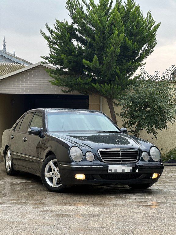 Mercedes E 220, 2.2 L, 2000 il, 357 000 km — Avtomobillər, Bakı (4)