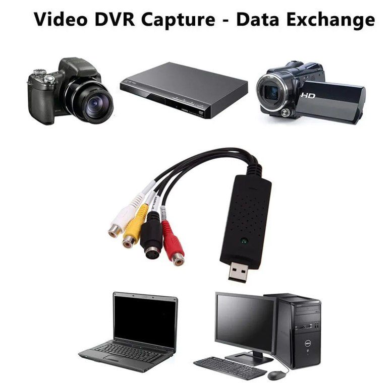 USB Video Audio Converter Capture Card — Periferik cihazlar, Bakı (5)