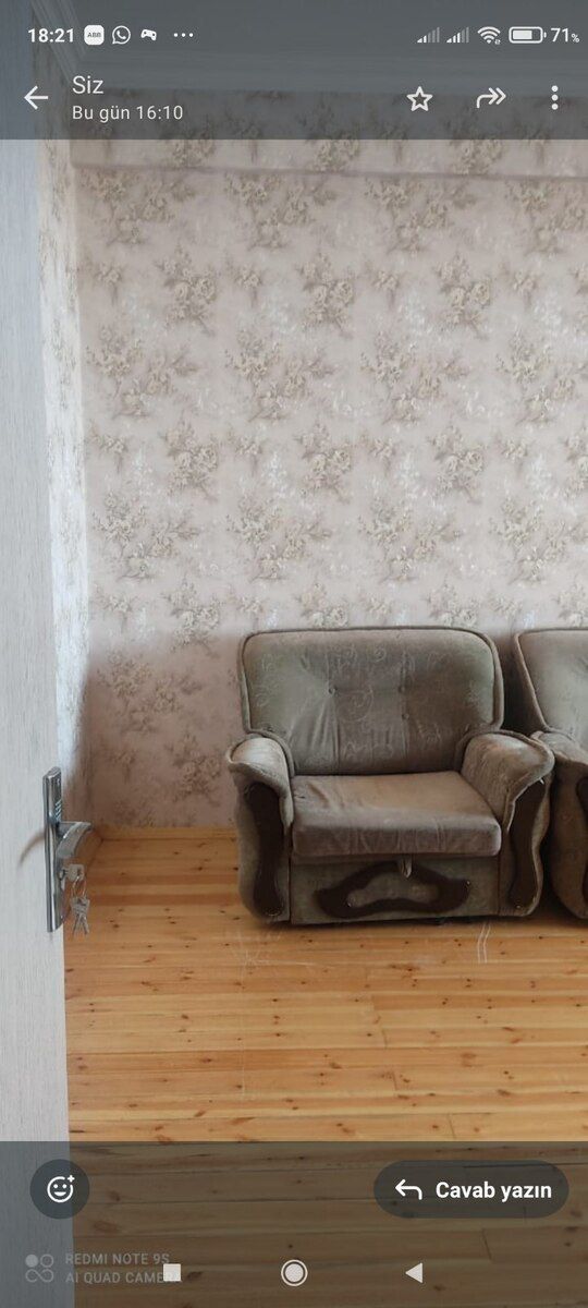 2-otaqlı yeni tikili, Binəqədi r., 51 m² — Mənzil, Bakı (10)