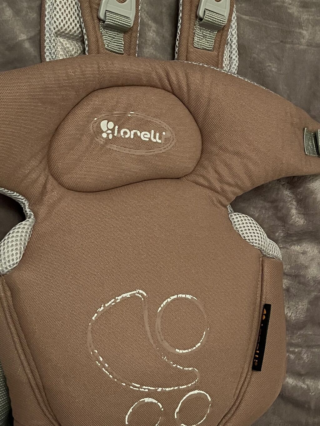 Lorelli brendinin körpə daşıyıcısı (baby carrier) - Rəng: qəhvəyi/boz — Uşaqlar üçün hər şey, Bakı (2)