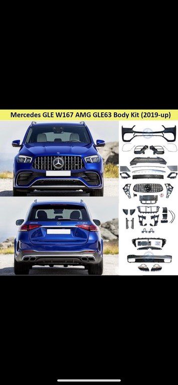 "Mercedes W167" gle body kiti — Ehtiyat hissələri və aksesuarlar, Bakı (3)