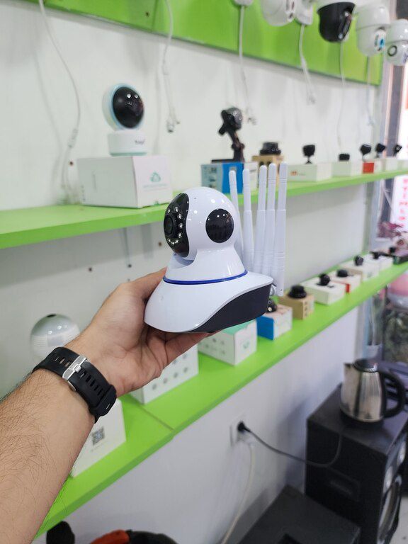 Wi-Fi PTZ kamera 360°FHD 3MP+32GB — Ağıllı ev və təhlükəsizlik, Bakı (5)