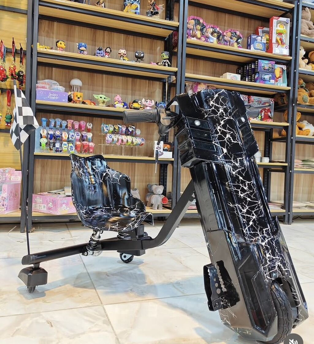 Uşaq üçün elektrikli Drift Trike – rəngli dizaynlar Məhsul təsviri — Uşaq avtomobilləri, Xırdalan