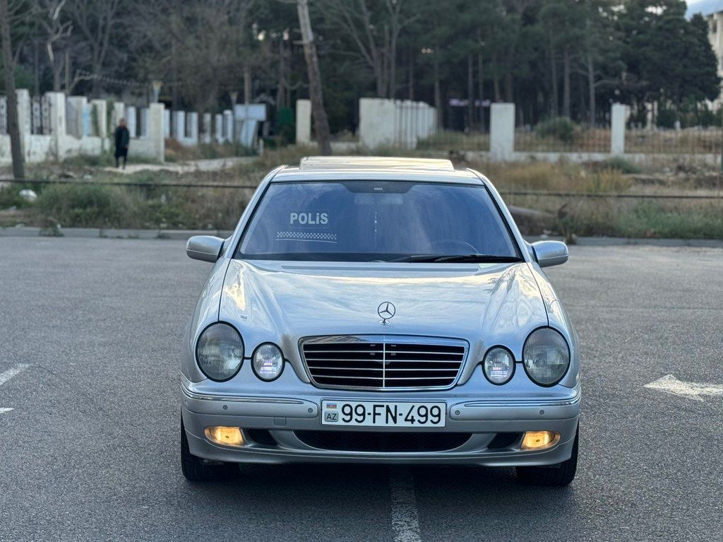 Mercedes E 240, 2.4 L, 2000 il, 320 000 km 99-FN-499 — Avtomobillər, Sumqayıt (2)