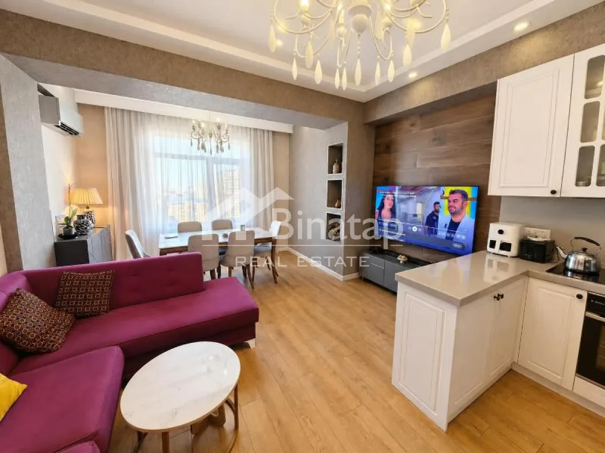Satılır 3 otaqlı yeni tikili 107 m², Gənclik metrosu, Nəsimi rayonu — Bakı